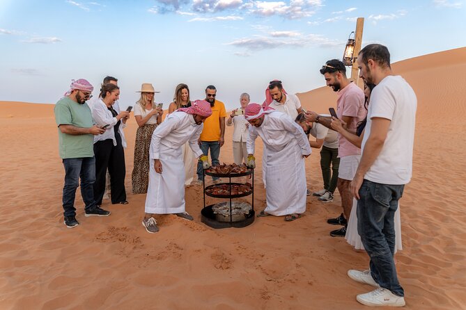 Desert Camp Experience in Riyadh - Sandboarding down the quiet dunes