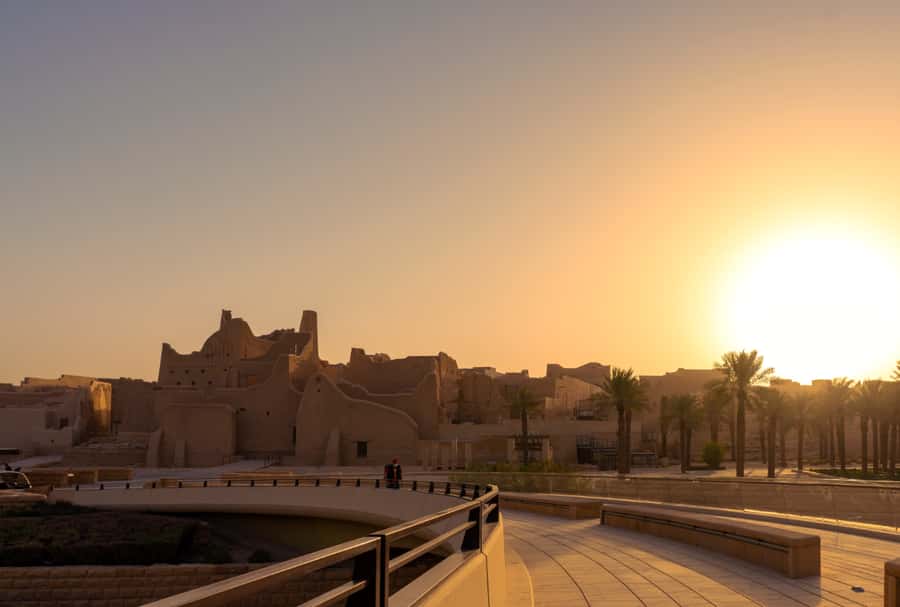 Diryah tour with Dinner - Starting in Diriyah at Bujairi Terrace