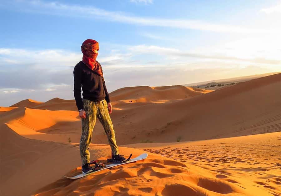 Dubai: Desert Safari, Camel Ride, Sandboard & Buffet Dinner - Camel riding gives you a quieter few minutes