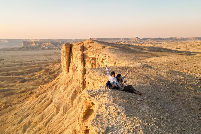 Edge of the World & Keshta in Riyadh - Sunset at Wadi Huraymila