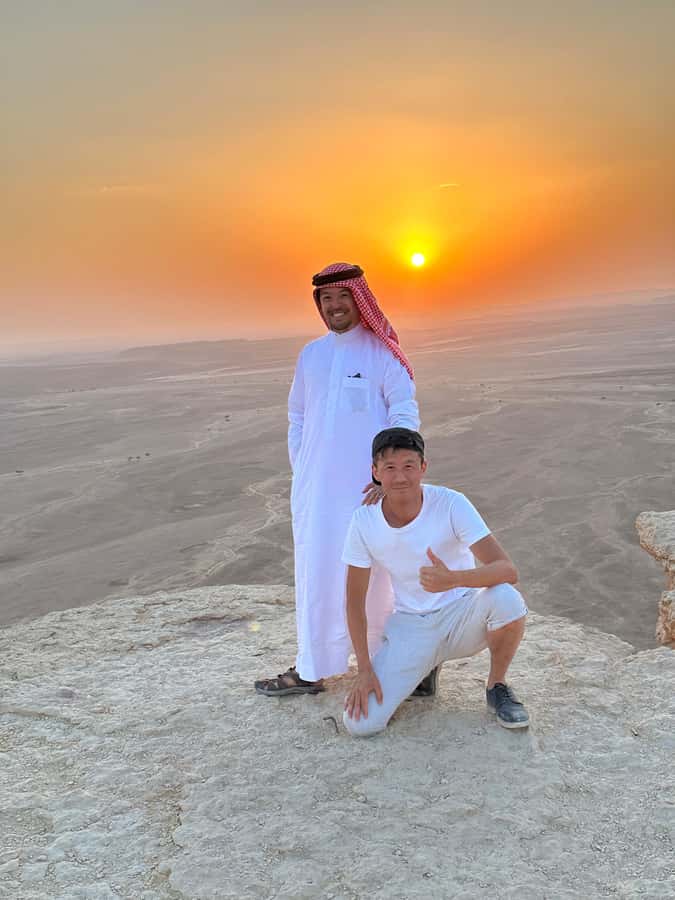 Edge of The World Riyadh,Camel Ride ,Bat Cave Visit & Dinner - Entering the Mystery Bat Cave