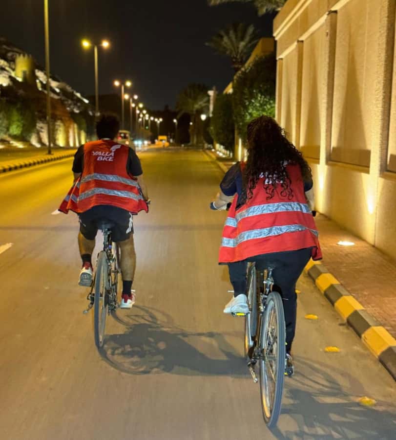 Evening Bike Tour in Wadi Hanifah - Hanifah Dam and the quiet middle of the ride