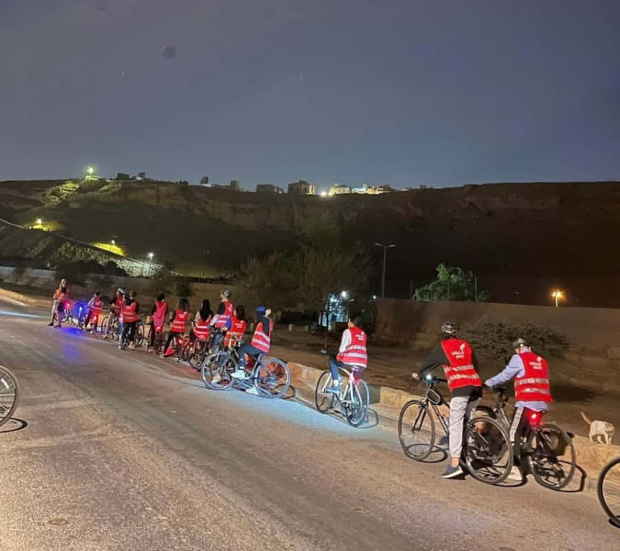 Evening Bike Tour in Wadi Hanifah - Riding the flat trails through Wadi Hanifah