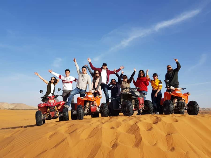 From Riyadh: Desert ATV Quad Bike Tour with Camel Ride - Hotel pickup makes the desert easier