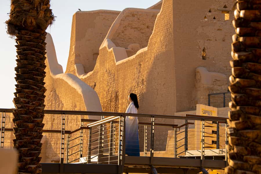 From Riyadh: Diriyah UNESCO Heritage Tour - The Changing View on the Way Back