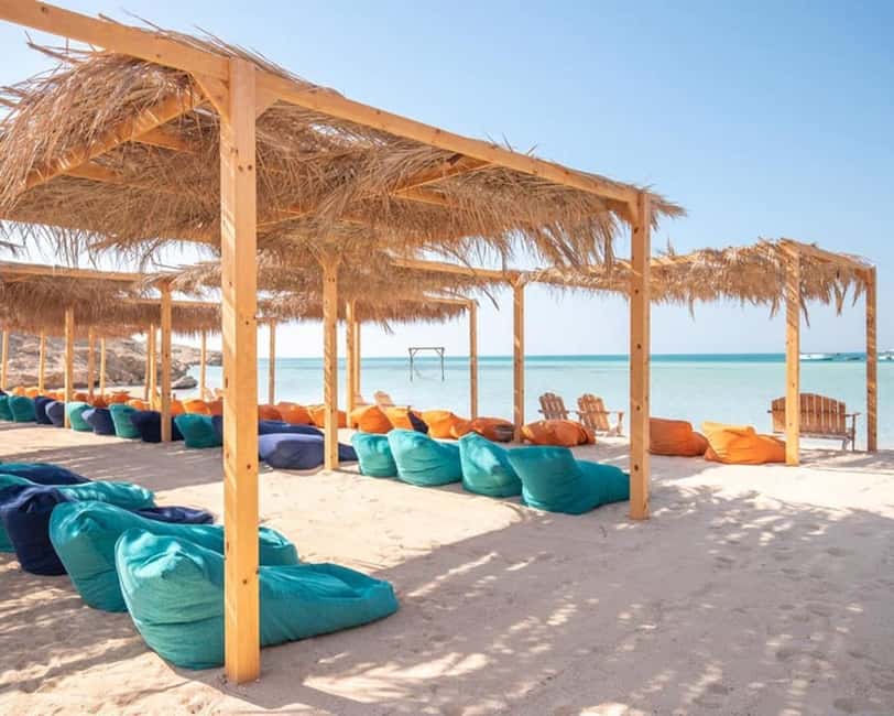 Hurghada: Orange Island Yacht Trip with Lunch & Water Sports - Lunch, snacks, and drinks on board