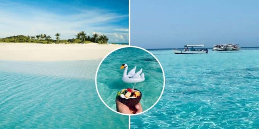 Jeddah: Bayadah Island Boat Trip with Snorkeling Option - Bayadah’s sandbank and clear Red Sea water
