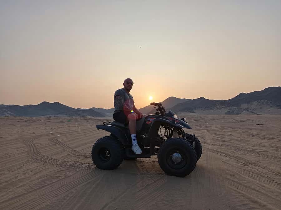 Jeddah Desert Safari: Quad Biking, Camel Farm & Sunset Views - A camel farm stop with a local feel