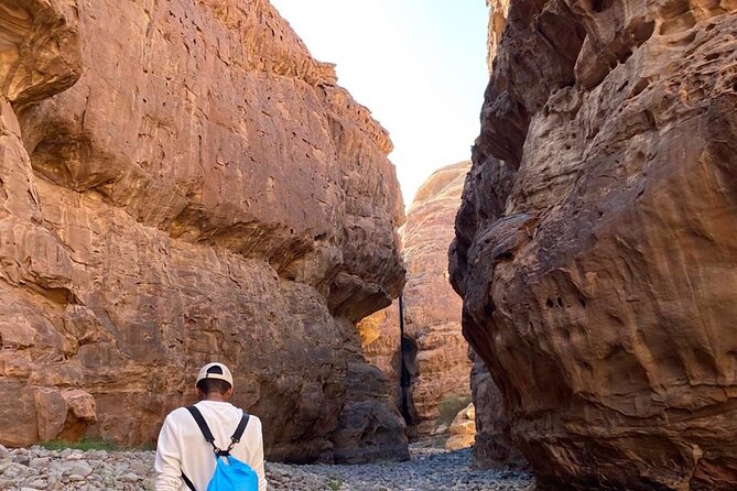 Journey Through Time Hike - Starting at AlUla Park and getting ready to walk