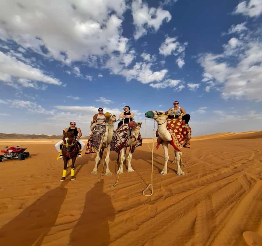 Red Sand Adventure Riyadh (Quad Biking,Camel Ride,Heritage) - A short camel ride with a traditional purpose