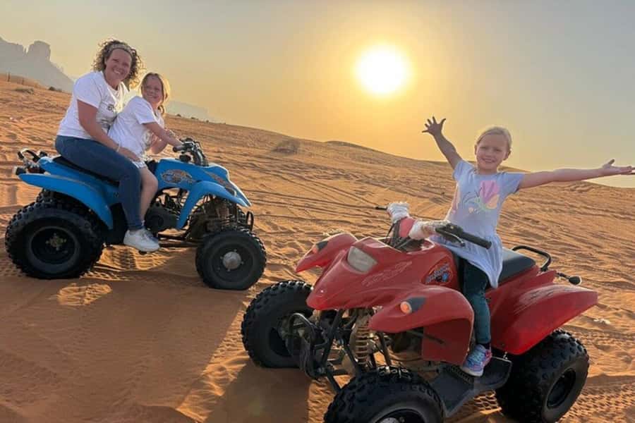Red Sand Adventure Riyadh (Quad Biking,Camel Ride,Heritage) - Quad biking for 30 to 40 minutes