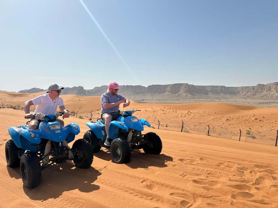 Red Sand: Dunes ATV, + Camel Ride + sandboarding - Sandboarding when the dune is right