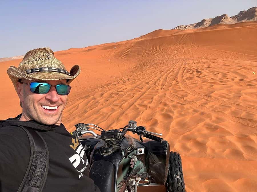 Red Sand: Dunes ATV, + Camel Ride + sandboarding - Starting with the camel ride