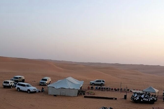 Red Sand Dunes Tour with Camel Ride ,Quad Biking, Heritage House - Campfire coffee, dinner, and stars
