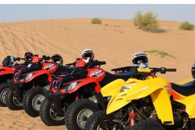 Riyadh Quad Biking Tour with Camel Ride - The Quad Bike Ride Is the Main Event