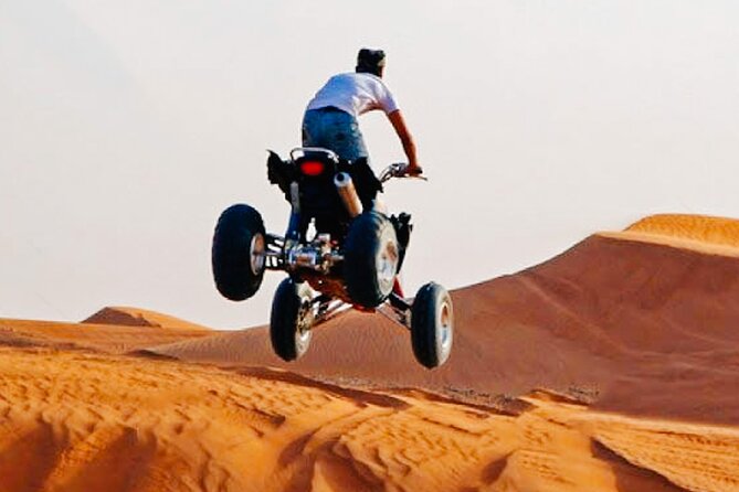 Riyadh Red Sand Dunes 4x4 (Camel Ride, Quad biking, Old Palace) - Refreshments, equipment, and the return ride