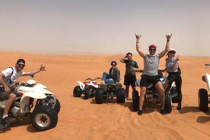 Riyadh Red Sand Dunes 4x4 (Camel Ride, Quad biking, Old Palace) - The quad bikes and the red sand