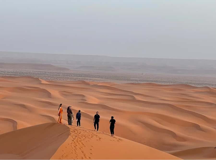 Riyadh: Red Sand Dunes (Safari trip) - The camel farm and a glimpse of desert life