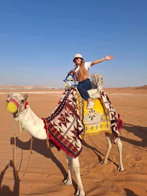 Sand Dune Desert (VIT-Quid bike + Camel Ride): Riyadh - Leaving Riyadh for open desert scenery