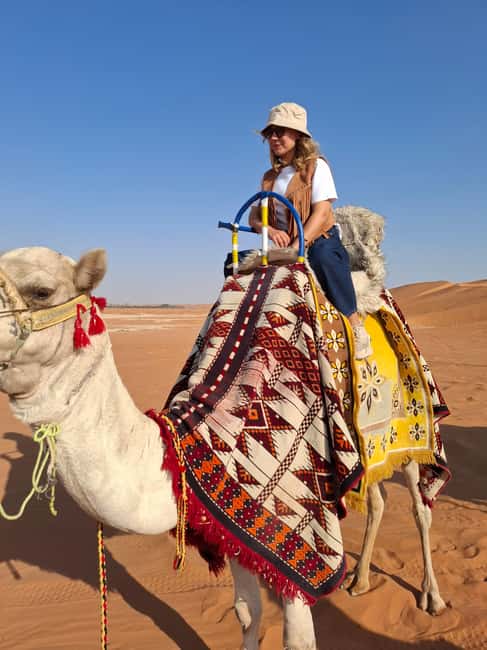 Sand Dune Desert (VIT-Quid bike + Camel Ride): Riyadh - Quad biking adds speed across the dunes