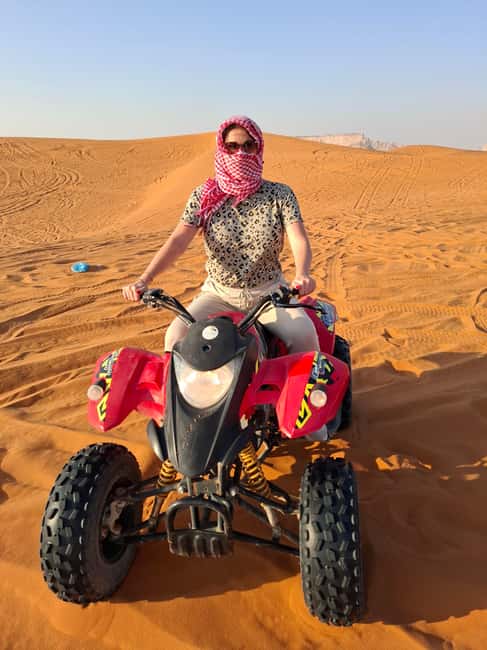 Sand Dune Desert (VIT-Quid bike + Camel Ride): Riyadh - The heritage village adds useful context