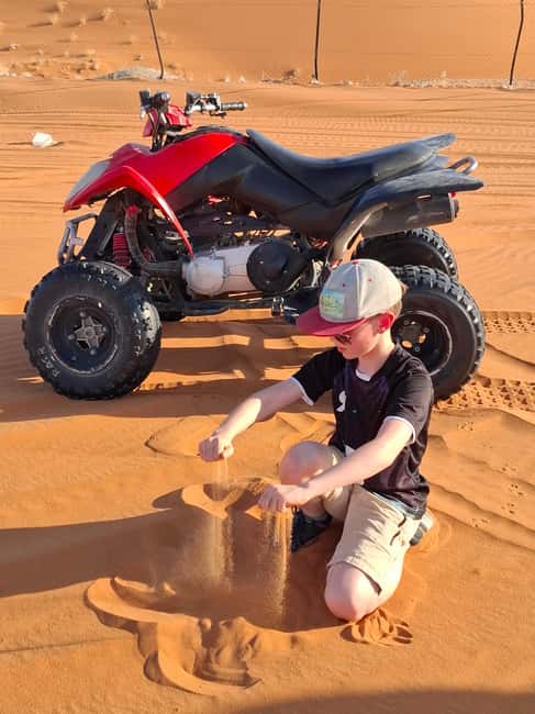 Sand Dune Desert (VIT-Quid bike + Camel Ride): Riyadh - What the $125 price really covers