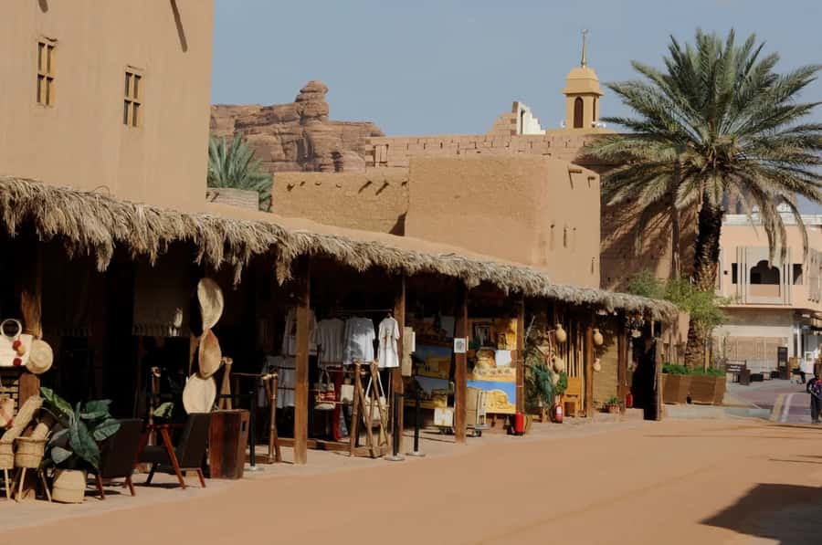 Tour AlUla's Old Town - Reaching AlUla Fort for the best view